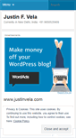 Mobile Screenshot of justinfvela.wordpress.com