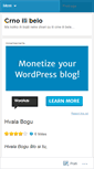 Mobile Screenshot of crnoilibelo.wordpress.com