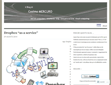 Tablet Screenshot of cosimomercuro.wordpress.com