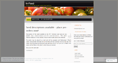 Desktop Screenshot of infeed.wordpress.com