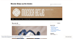 Desktop Screenshot of moederbetje.wordpress.com