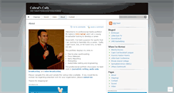 Desktop Screenshot of cabralscalls.wordpress.com