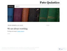 Tablet Screenshot of patoquantico.wordpress.com