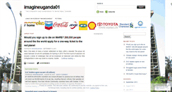 Desktop Screenshot of imagineuganda.wordpress.com