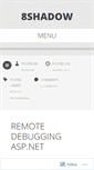 Mobile Screenshot of 8shadow.wordpress.com