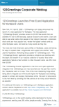 Mobile Screenshot of 123greetingsinc.wordpress.com