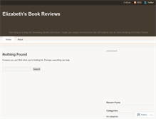 Tablet Screenshot of christianbookreviews1.wordpress.com