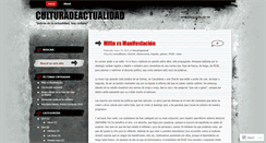 Desktop Screenshot of culturadeactualidad.wordpress.com