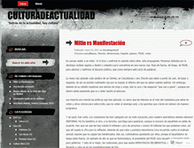 Tablet Screenshot of culturadeactualidad.wordpress.com
