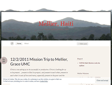 Tablet Screenshot of mellierhaiti.wordpress.com