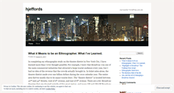 Desktop Screenshot of hjeffords.wordpress.com