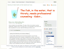 Tablet Screenshot of mentalhealthmarketing.wordpress.com