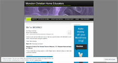 Desktop Screenshot of monctonhomeeducators.wordpress.com