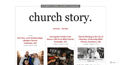 Desktop Screenshot of churchstory.wordpress.com