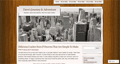 Desktop Screenshot of davesjourneyandadventure.wordpress.com