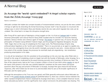 Tablet Screenshot of anormalblog.wordpress.com