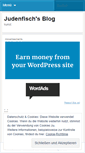 Mobile Screenshot of judenfisch.wordpress.com
