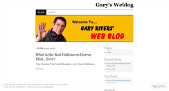 Desktop Screenshot of garyrivers.wordpress.com