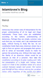 Mobile Screenshot of islamloves.wordpress.com