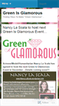 Mobile Screenshot of greenisglamorous.wordpress.com