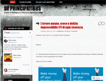 Tablet Screenshot of deprincipatibus.wordpress.com