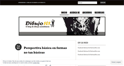 Desktop Screenshot of dibujo101.wordpress.com