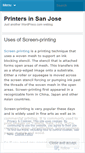 Mobile Screenshot of hillviewprinting.wordpress.com