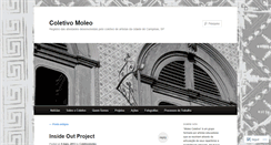 Desktop Screenshot of coletivomoleo.wordpress.com