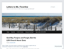Tablet Screenshot of letterstomsfeverfew.wordpress.com
