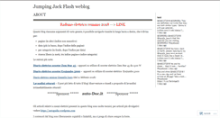 Desktop Screenshot of jumpjack.wordpress.com