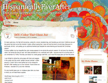 Tablet Screenshot of hispanicallyeverafter.wordpress.com