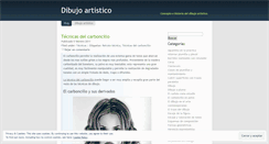 Desktop Screenshot of dibujoartistico.wordpress.com