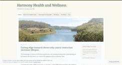 Desktop Screenshot of harmonyhealth.wordpress.com