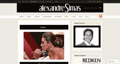 Desktop Screenshot of alexandresimas.wordpress.com