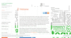 Desktop Screenshot of lostcomm.wordpress.com