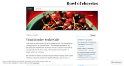 Desktop Screenshot of mybowlofcherries.wordpress.com