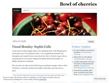 Tablet Screenshot of mybowlofcherries.wordpress.com