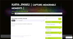 Desktop Screenshot of karyajiwaku.wordpress.com