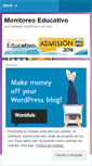 Mobile Screenshot of monitoreoeducativo.wordpress.com