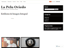 Tablet Screenshot of lapeluoviedo.wordpress.com