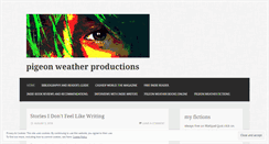 Desktop Screenshot of pigeonweather.wordpress.com
