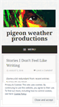 Mobile Screenshot of pigeonweather.wordpress.com