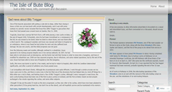 Desktop Screenshot of buteblog.wordpress.com