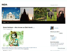 Tablet Screenshot of lovelyindia.wordpress.com