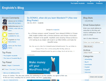 Tablet Screenshot of engloids.wordpress.com