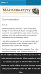 Mobile Screenshot of macrodactyly.wordpress.com