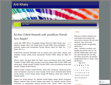 Tablet Screenshot of antikhairy.wordpress.com