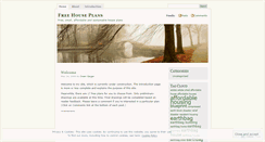 Desktop Screenshot of freehouseplans.wordpress.com
