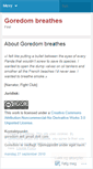 Mobile Screenshot of goredom.wordpress.com