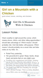 Mobile Screenshot of mountainchicken.wordpress.com
